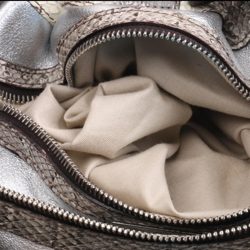 Michael‎ Kors Snakeskin Skorpios Ring Hobo